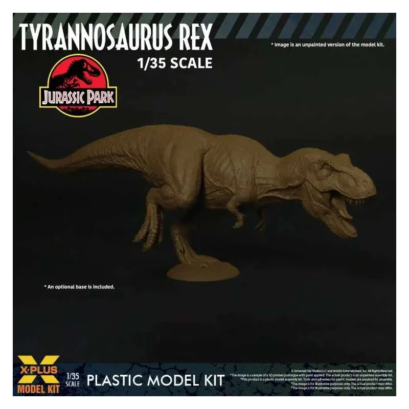 Jurassic Park T-rex 1/35 Mkit Re-run