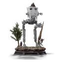 Statuette Star Wars - 1/20 Demi Art Scale AT-ST and Chewbacca