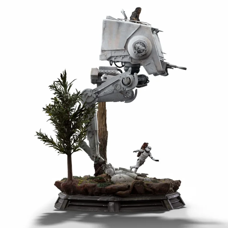 Star Wars - 1/20 Demi Art Scale AT-ST and Chewbacca