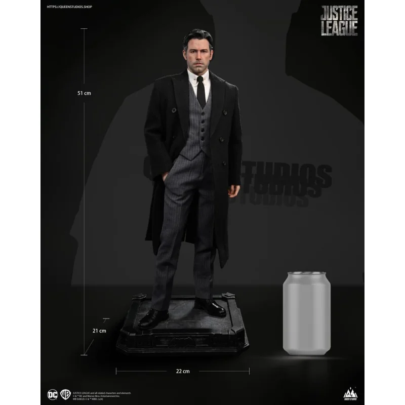 Justice League - statuette 1/4 Bruce Wayne (Ben Affleck)