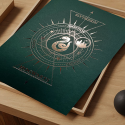 Posters et wallscrolls Poster rigide Serpentard - Harry Potter