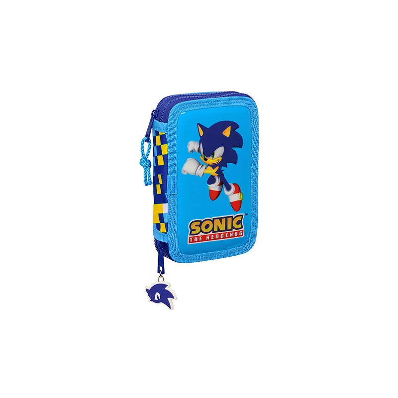  Set trousse double & papeterie ( 28 pièces ) - Sonic ™