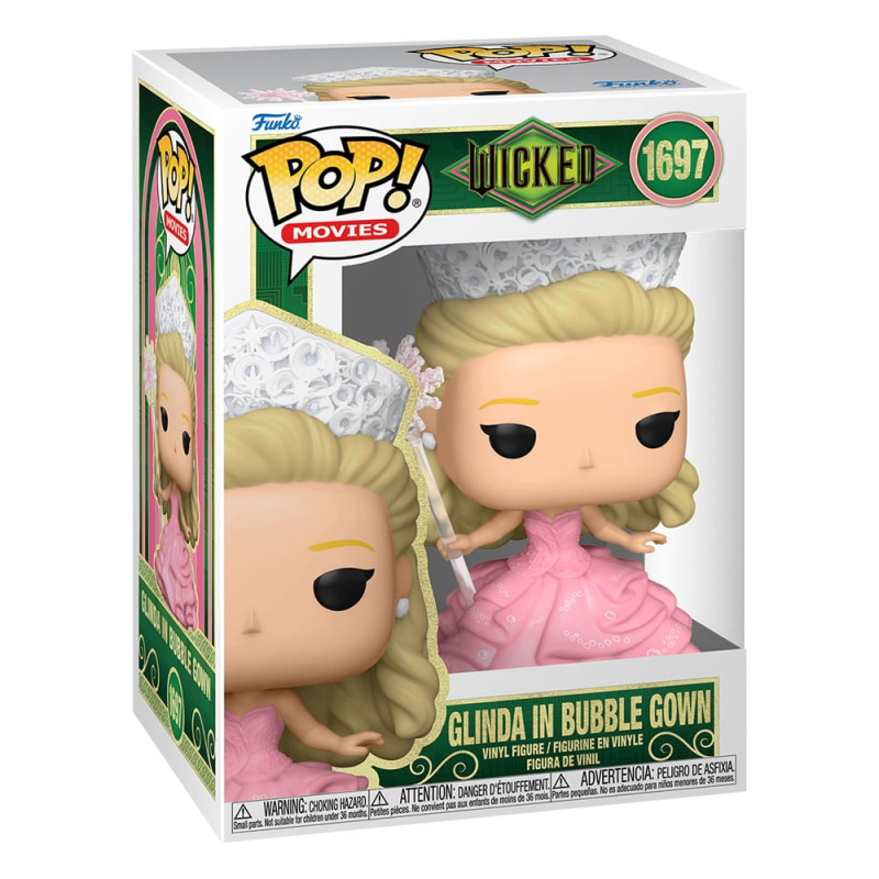 Figurines Pop Wicked POP! Movies Vinyl figurine Glinda (Bubble Gown) 9 cm