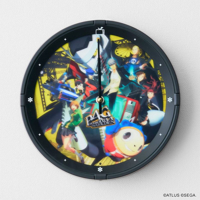  Persona 4 Golden Melody horloge murale avec fonction alarme