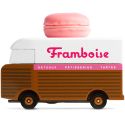 Véhicule Candycar Vans - Macaron Van Rose