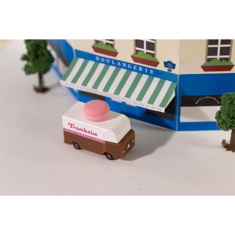 DA-5522030 Candycar Vans - Macaron Van Rose