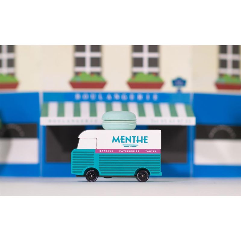  Candycar Vans - Macaron Van Bleu