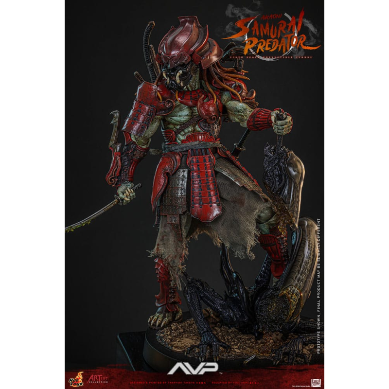 Alien vs. Predator figurine Artist Collection 1/6 Akaoni Samurai Predator 35 cm