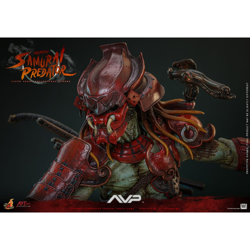 Alien vs. Predator figurine Artist Collection 1/6 Akaoni Samurai Predator 35 cm