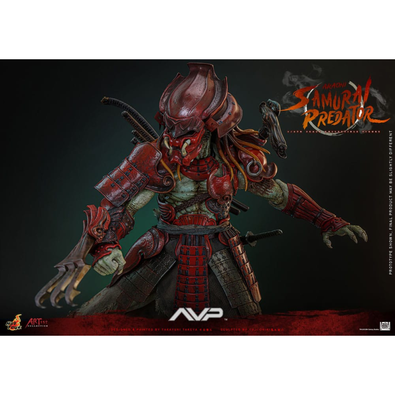 Alien vs. Predator figurine Artist Collection 1/6 Akaoni Samurai Predator 35 cm