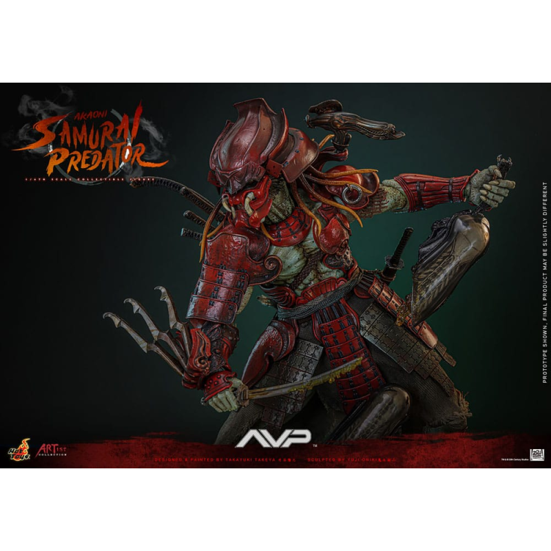 Alien vs. Predator figurine Artist Collection 1/6 Akaoni Samurai Predator 35 cm