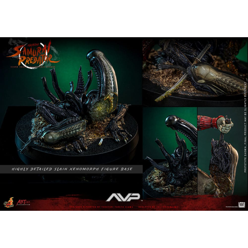 Alien vs. Predator figurine Artist Collection 1/6 Akaoni Samurai Predator 35 cm