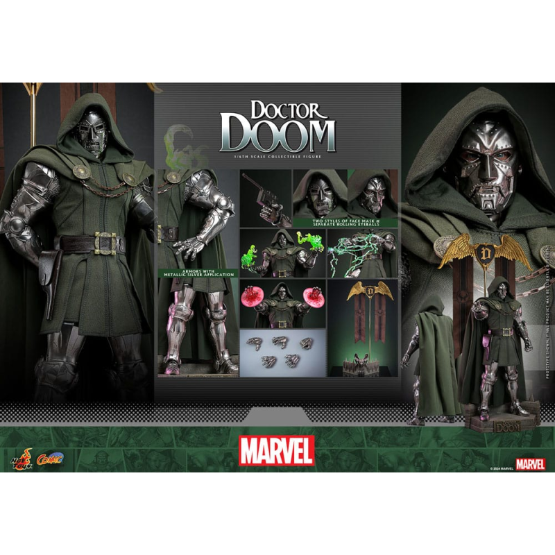 Marvel figurine Comic Masterpiece 1/6 Doctor Doom 33 cm