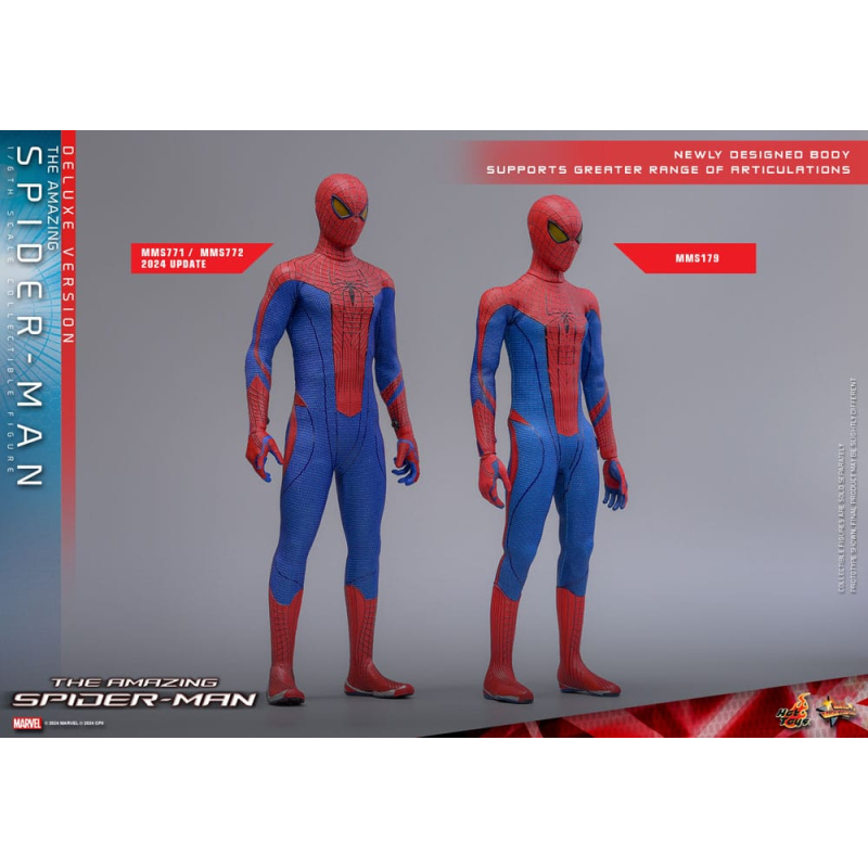 The Amazing Spider-Man figurine Movie Masterpiece 1/6 Spider-Man (Deluxe Version) 30 cm