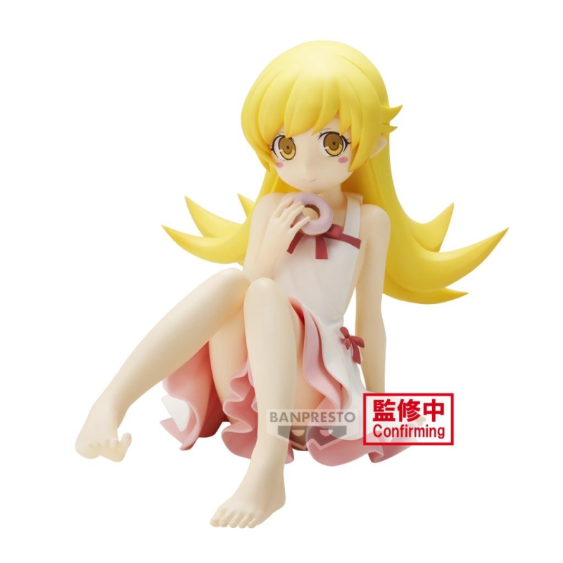  MONOGATARI - Shinobu Oshino - Figurine Relax Time 13cm