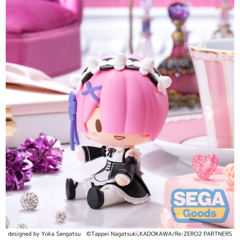 Re:Zero Starting Life in Another World figurine Fuwa Petit Chibi Ram 8 cm