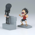 BM-237777 ONE PIECE - Luffy & Nico Robin - Figurine WCF Log Stories 10cm