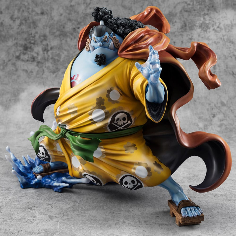  ONE PIECE - Jinbe - Statuettes P.O.P SA-Maximum "Limited Reprint" 25cm