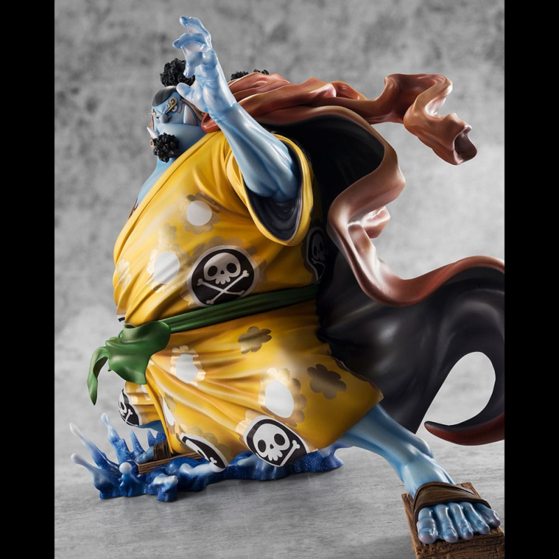 Megahouse ONE PIECE - Jinbe - Statuettes P.O.P SA-Maximum "Limited Reprint" 25cm