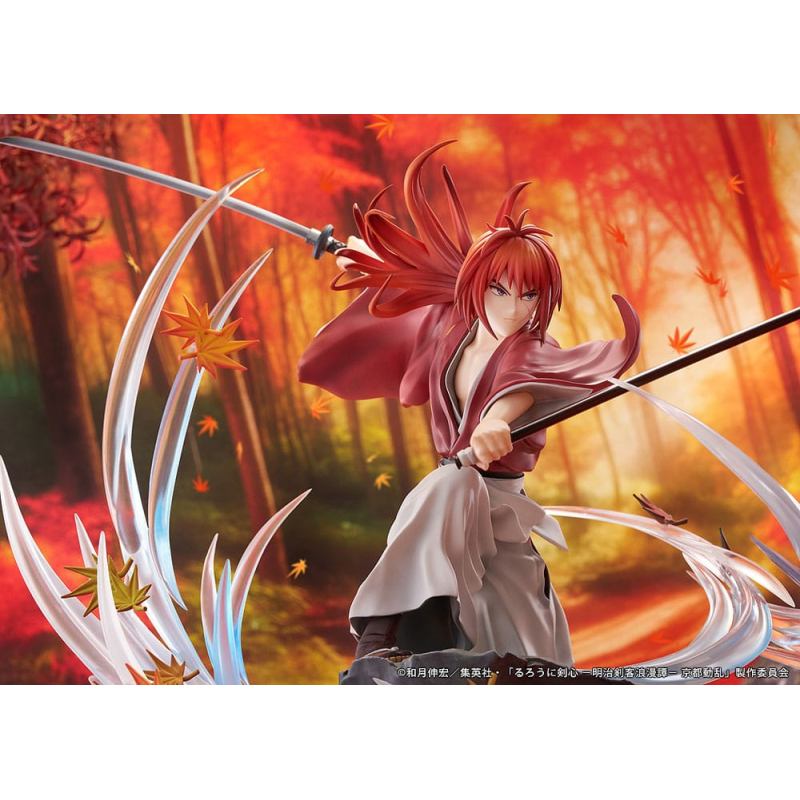 Rurouni Kenshin: Meiji Kenkaku Romantan Kyoto Douran - 1/7 Kenshin Himura Souryusen Ver. 27 cm