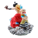 ONE PIECE - Logbox Re Birth Wanokuni - Set 4 Statuettes Petitrama 9cm