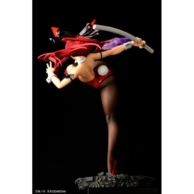 Fairy Tail statuette 1/6 Erza Scarlet High Kick Crimson Bunny Ver. 37 cm