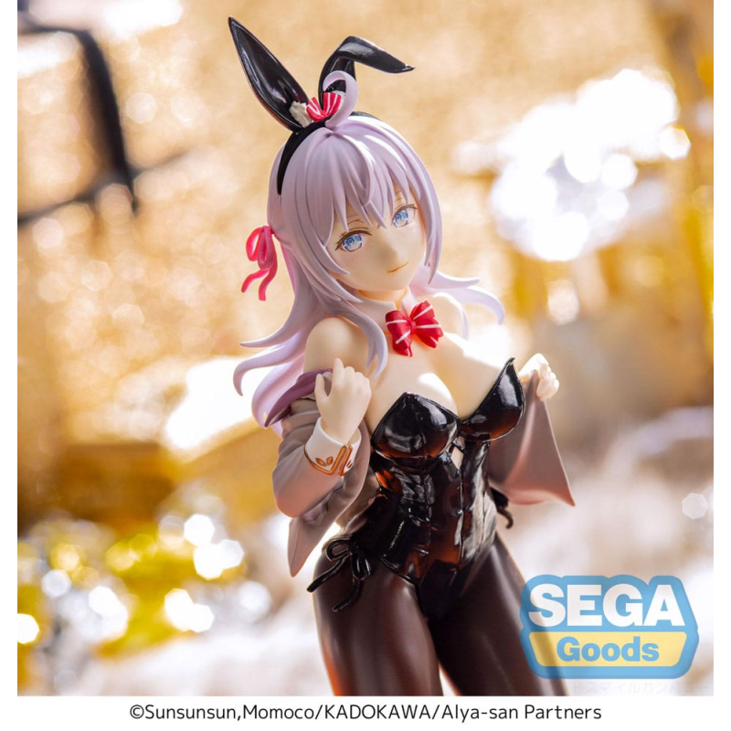 SEGA44021 Alya Sometimes Hides Her Feelings in Russian - Luminasta Alya Bunny Ver. 20 cm