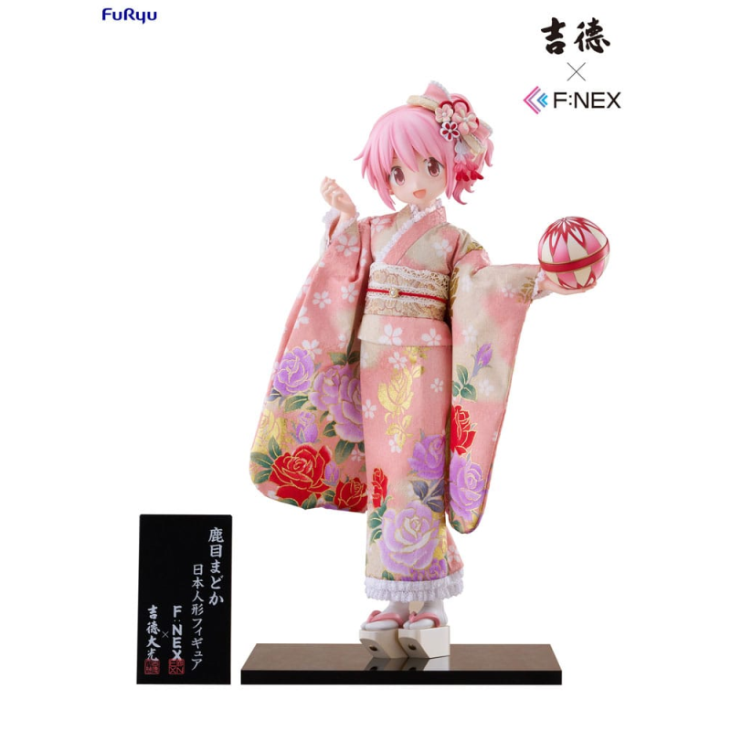  Puella Magi Madoka Magica F:NEX statuette 1/4 Rebellion Madoka Kaname Japanese Doll 43 cm