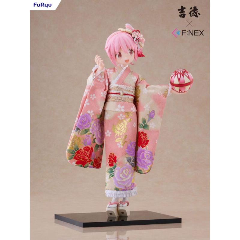 Furyu Puella Magi Madoka Magica F:NEX statuette 1/4 Rebellion Madoka Kaname Japanese Doll 43 cm