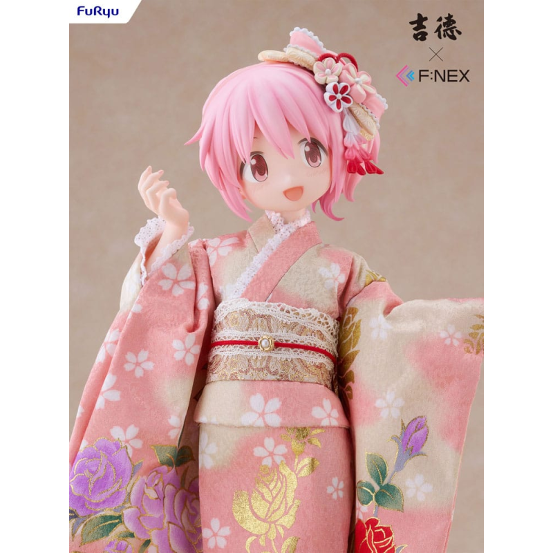 Puella Magi Madoka Magica F:NEX statuette 1/4 Rebellion Madoka Kaname Japanese Doll 43 cm