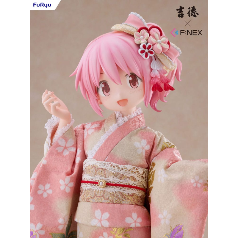 Puella Magi Madoka Magica F:NEX statuette 1/4 Rebellion Madoka Kaname Japanese Doll 43 cm