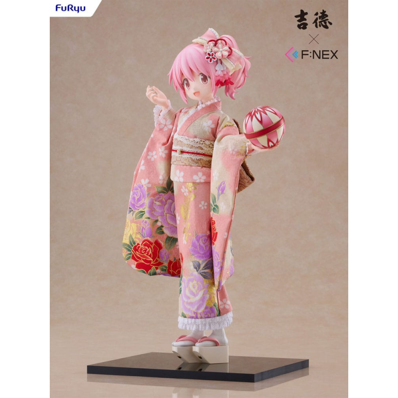 Puella Magi Madoka Magica F:NEX statuette 1/4 Rebellion Madoka Kaname Japanese Doll 43 cm