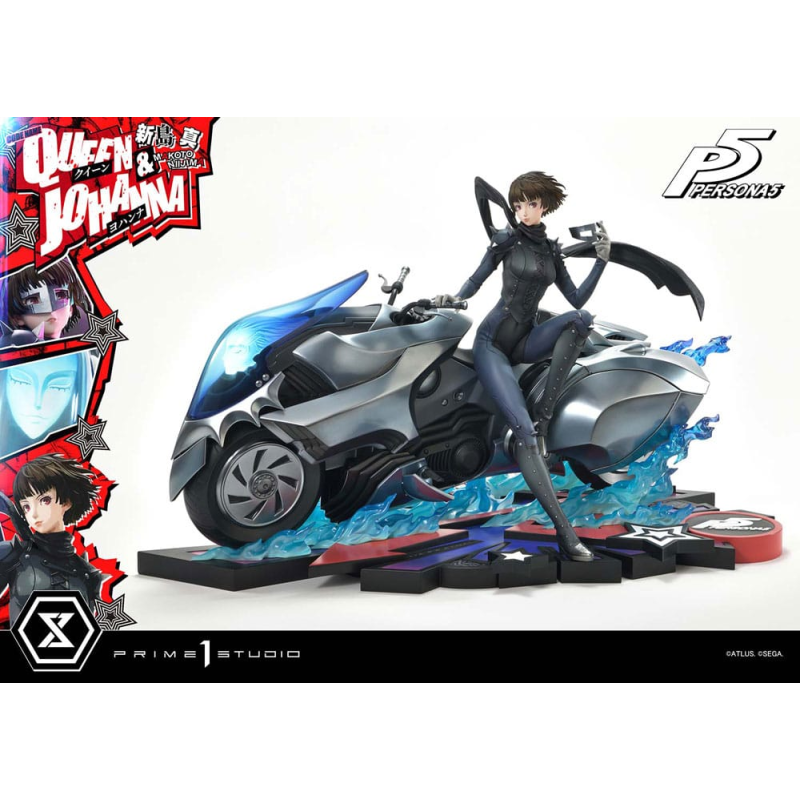  Persona 5 statuette Premium Masterline Series 1/4 Makoto Niijima "Queen" & Johanna 42 cm