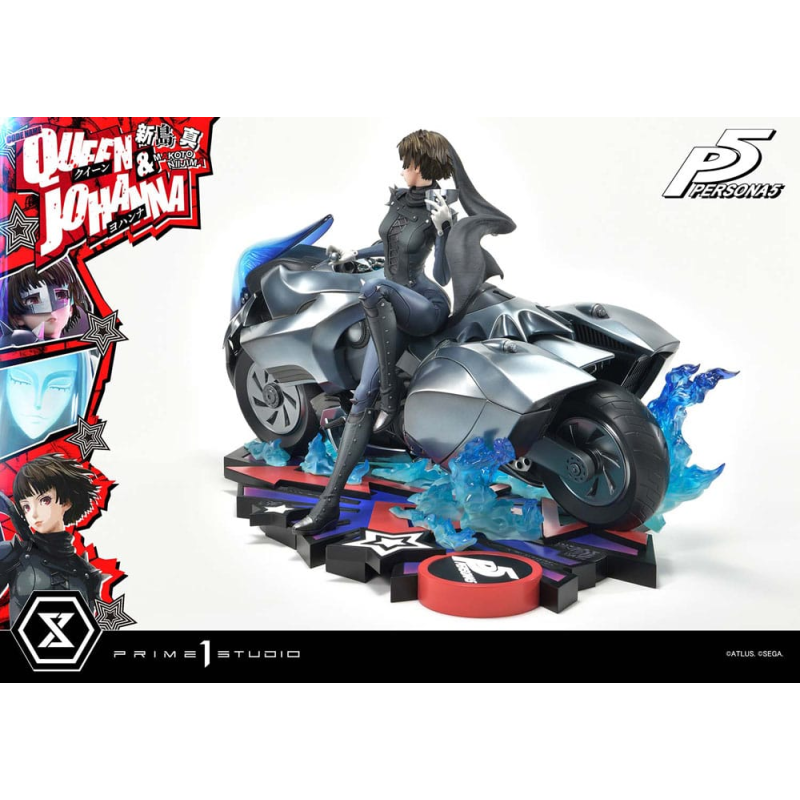 Persona 5 statuette Premium Masterline Series 1/4 Makoto Niijima "Queen" & Johanna 42 cm