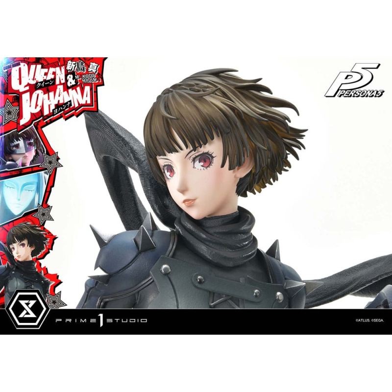 Persona 5 statuette Premium Masterline Series 1/4 Makoto Niijima "Queen" & Johanna 42 cm