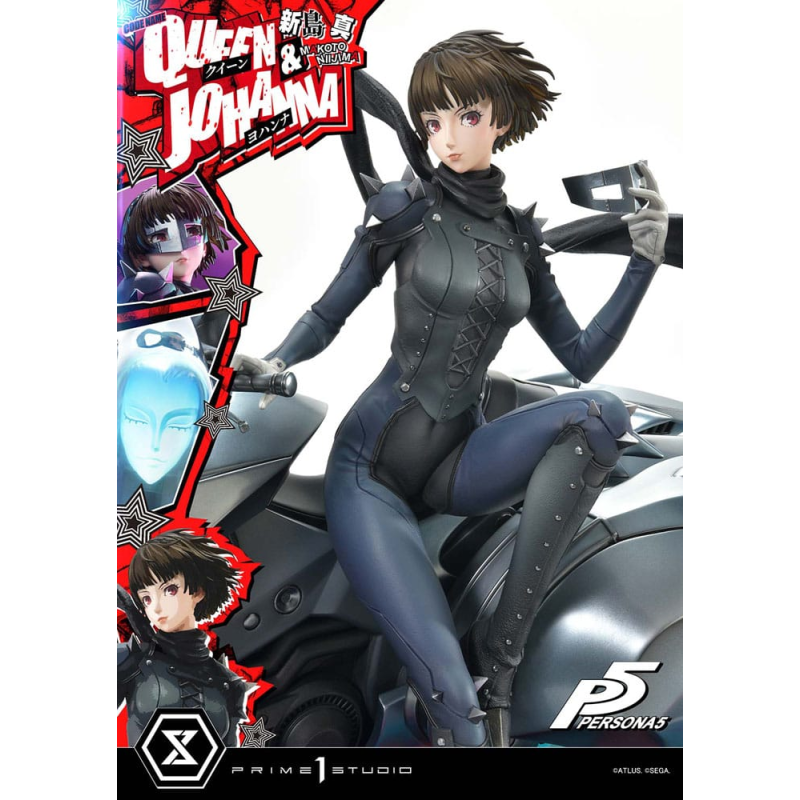 Persona 5 statuette Premium Masterline Series 1/4 Makoto Niijima "Queen" & Johanna Bonus Version 42 cm