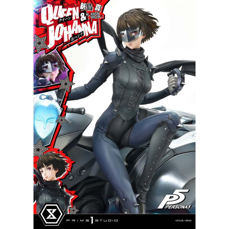 Persona 5 statuette Premium Masterline Series 1/4 Makoto Niijima "Queen" & Johanna 42 cm