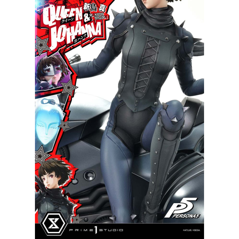 Persona 5 statuette Premium Masterline Series 1/4 Makoto Niijima "Queen" & Johanna 42 cm