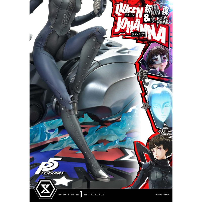 Persona 5 statuette Premium Masterline Series 1/4 Makoto Niijima "Queen" & Johanna 42 cm