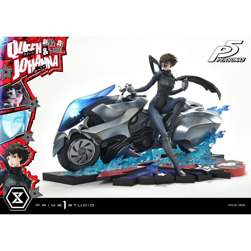 Persona 5 statuette Premium Masterline Series 1/4 Makoto Niijima "Queen" & Johanna 42 cm