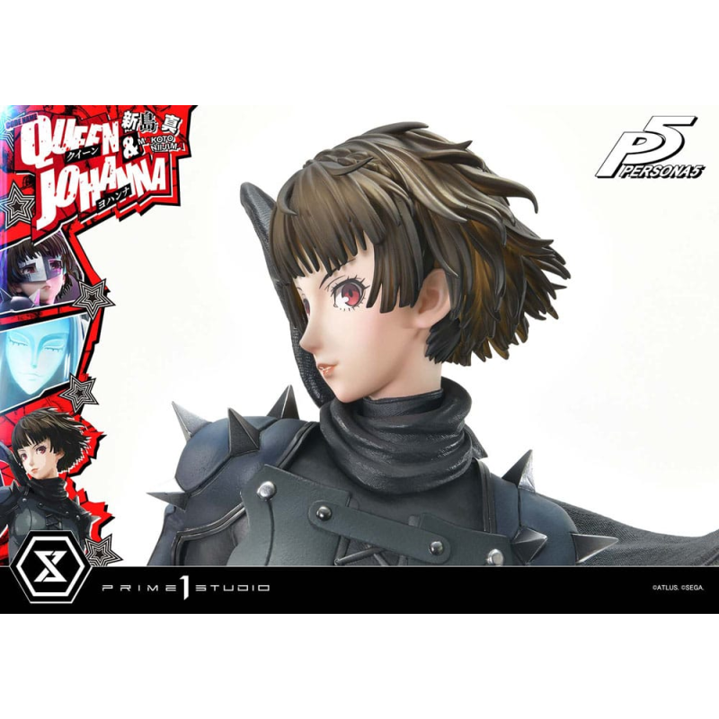 Persona 5 statuette Premium Masterline Series 1/4 Makoto Niijima "Queen" & Johanna 42 cm