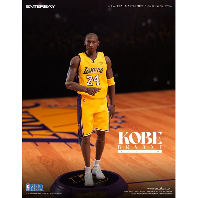 NBA Collection figurine Real Masterpiece 1/6 Kobe Bryant 242010 Limited Edtition 30 cm