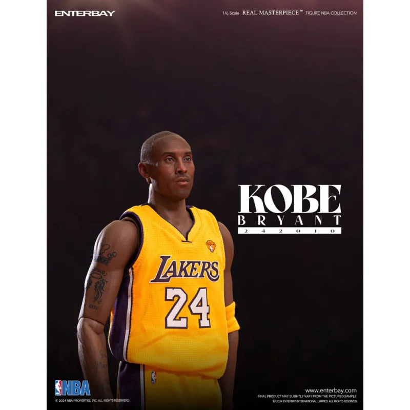 NBA Collection figurine Real Masterpiece 1/6 Kobe Bryant 242010 Limited Edtition 30 cm