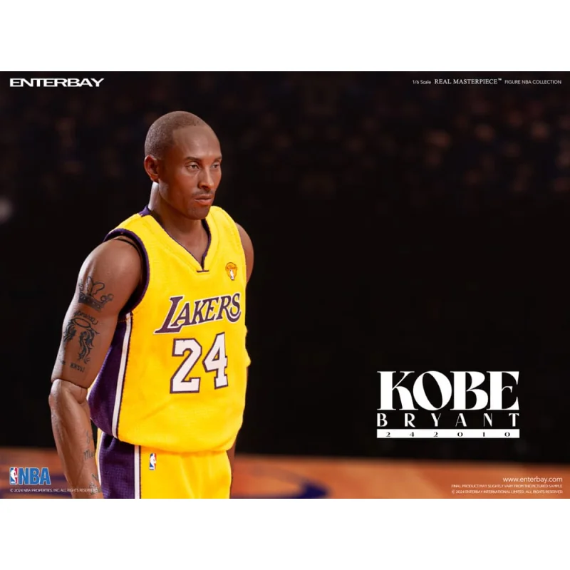 NBA Collection figurine Real Masterpiece 1/6 Kobe Bryant 242010 Limited Edtition 30 cm