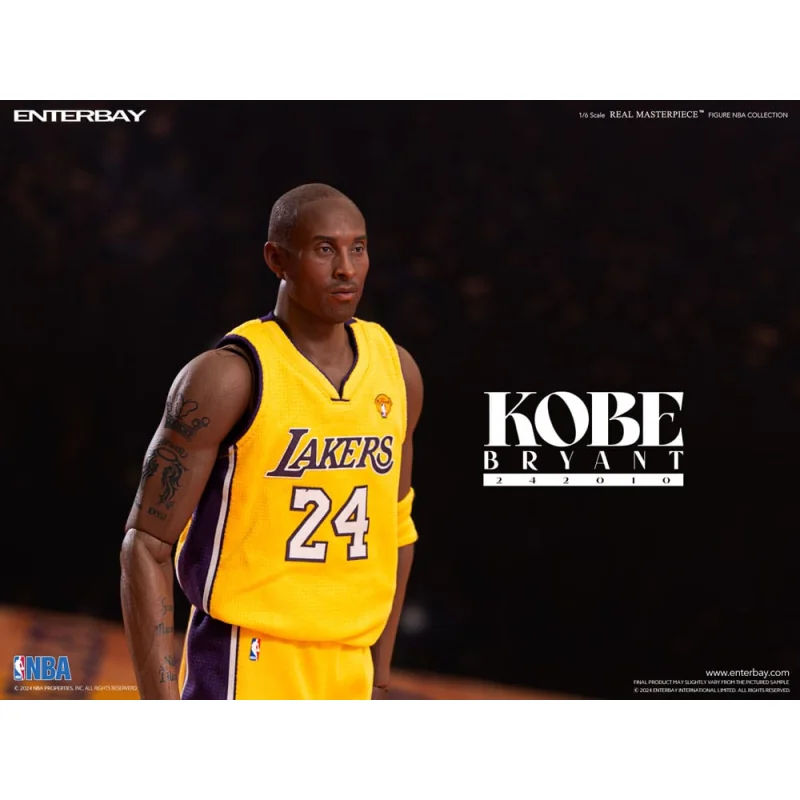 NBA Collection figurine Real Masterpiece 1/6 Kobe Bryant 242010 Limited Edtition 30 cm