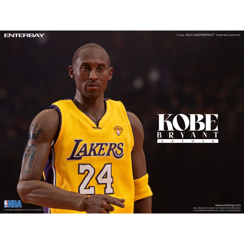 NBA Collection figurine Real Masterpiece 1/6 Kobe Bryant 242010 Limited Edtition 30 cm