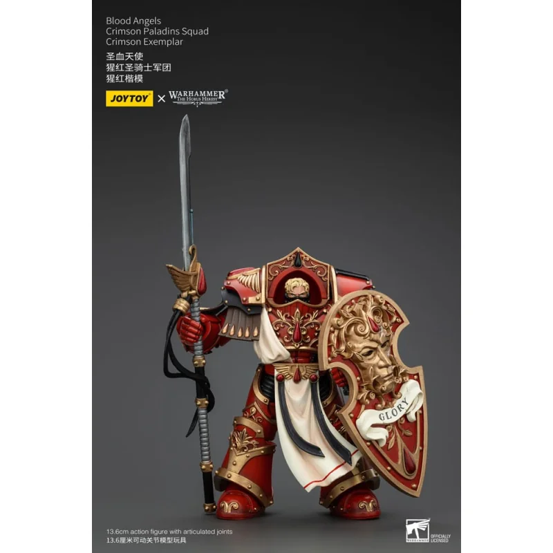 Warhammer The Horus Heresy figurine 1/18 Blood Angels Crimson Paladins Squad Crimson Exemplar 14 cm