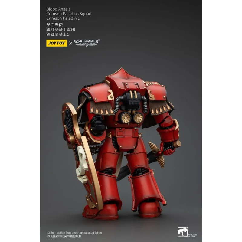 Warhammer The Horus Heresy figurine 1/18 Blood Angels Crimson Paladins Squad Crimson Paladin 1 14 cm