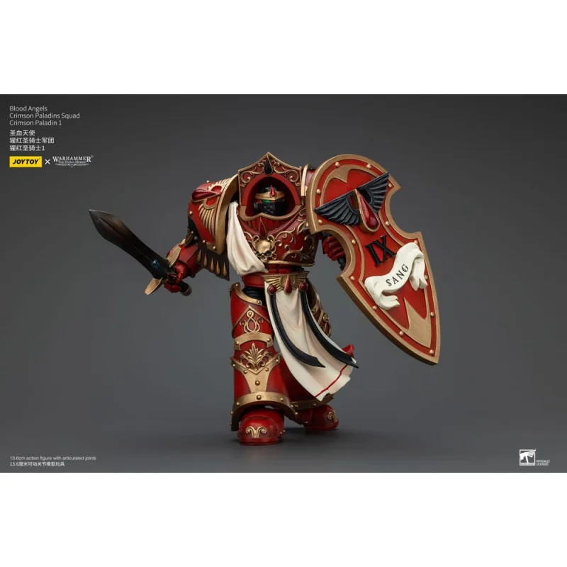 Warhammer The Horus Heresy figurine 1/18 Blood Angels Crimson Paladins Squad Crimson Paladin 1 14 cm