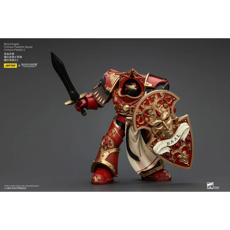 Warhammer The Horus Heresy figurine 1/18 Blood Angels Crimson Paladins Squad Crimson Paladin 2 14 cm